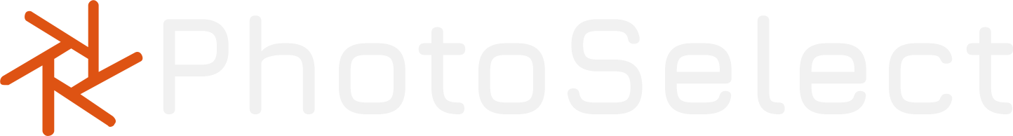 Logo do PhotoSelect - Plataforma de seleção de fotos para fotógrafos